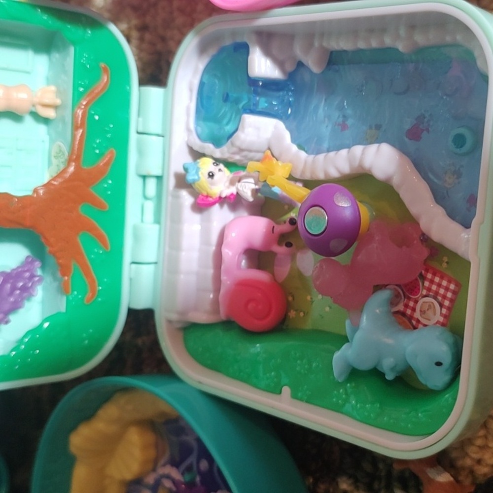 Polly Pocket Se Of 4t Includes 41 Accessories - Picture 4 of 7